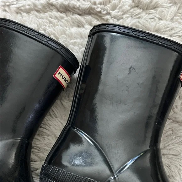 Hunter Kids First Gloss Rain Boots - Picture 5 of 13